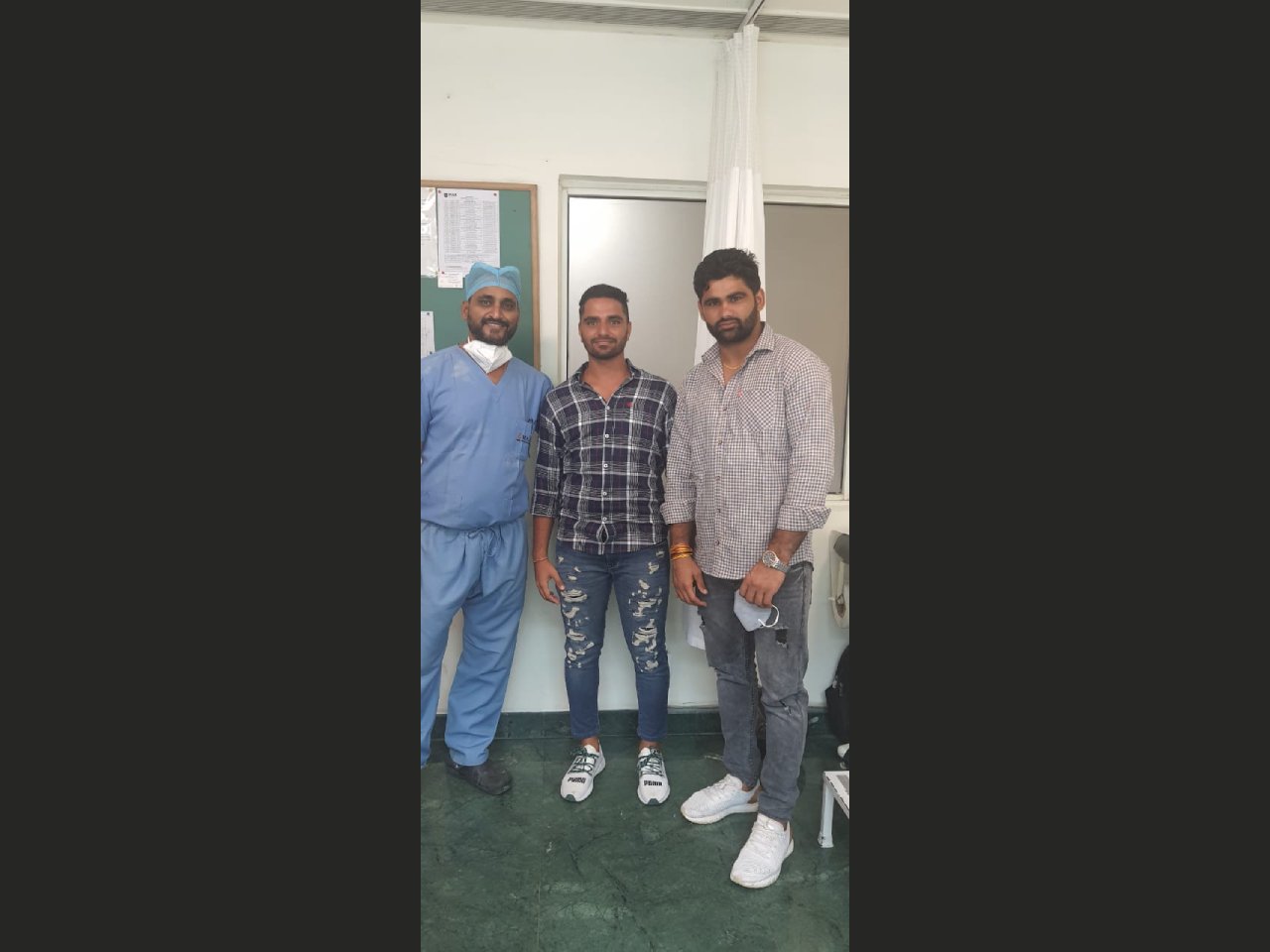 National level Kabaddi players during follow-up